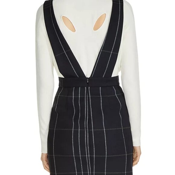 Maje Jola Plaid Skirt with Straps – New Without Tag - Picture 6 of 7